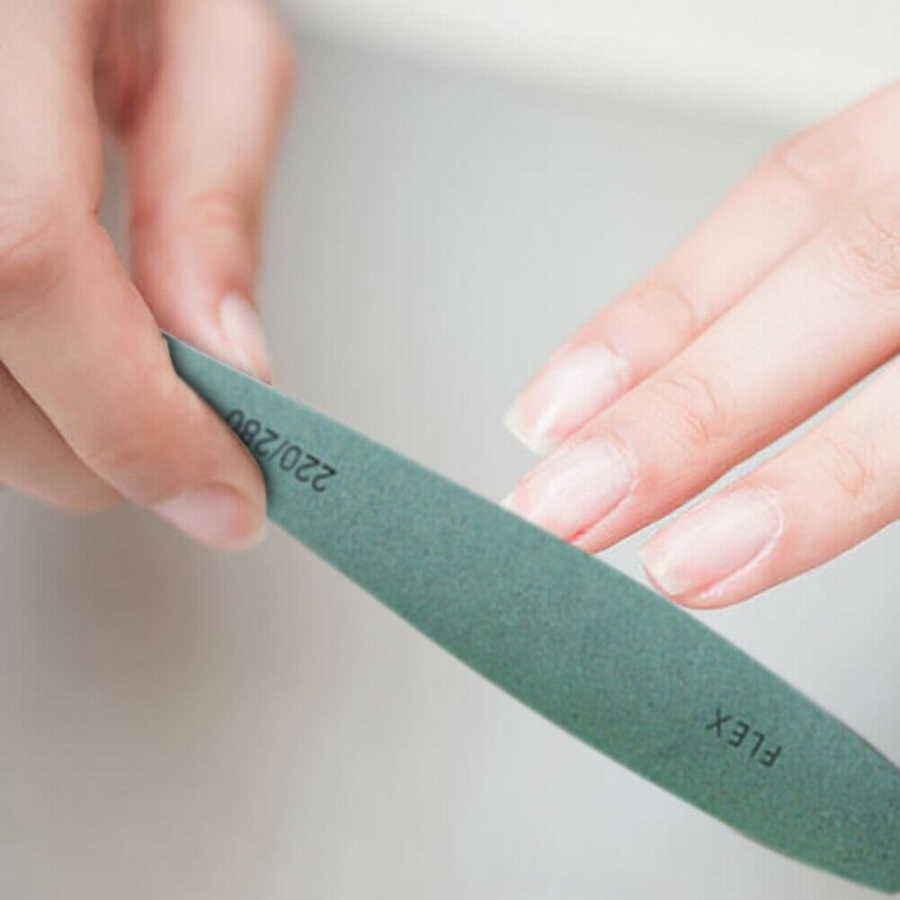 6 Pcs Nail File Strip Nail Polishing Strip Sponge Block Nail Set Manicure Tool