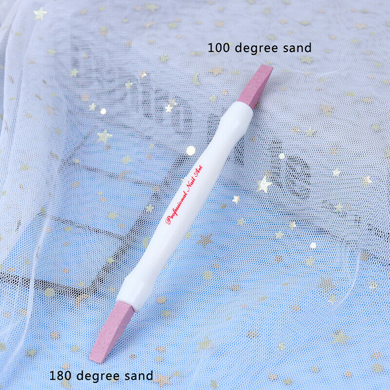 Nail Art Cuticle Remove Ceramic Rod 100/180 Scrubs Manicure Stick Stone T Tt