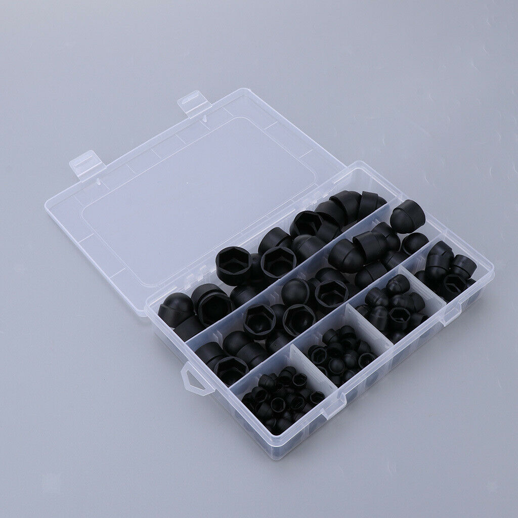 145Pcs/Lot M4 M5 M6 M8 M10 M12 Screw Bolt Cover Dome Bolt Nut Protection