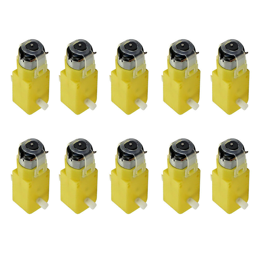 10Pcs/Set Intelligent Car TT Motor Launch Smart Car Geared Motor for