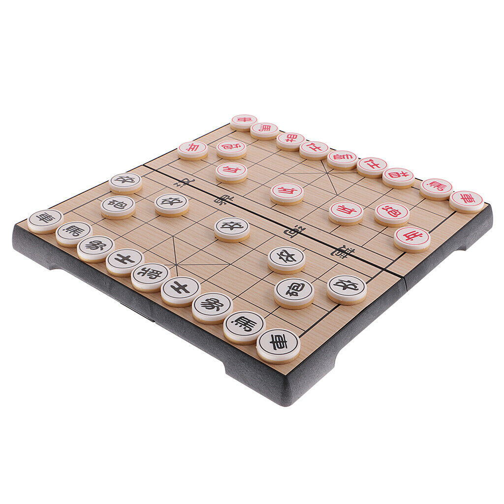 Chinese Chess Set Portable Folding Chess Board Board