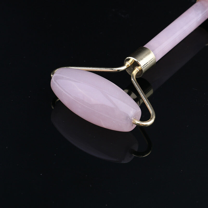 natural rose quartz facial massage crystal stone body jade massager beauty BDAU