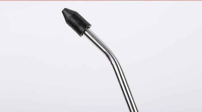 Air Blow Gun 4" NPT Angle Duster 1/2" Rubber Tip tool Nozzle Pistol Grip Safety