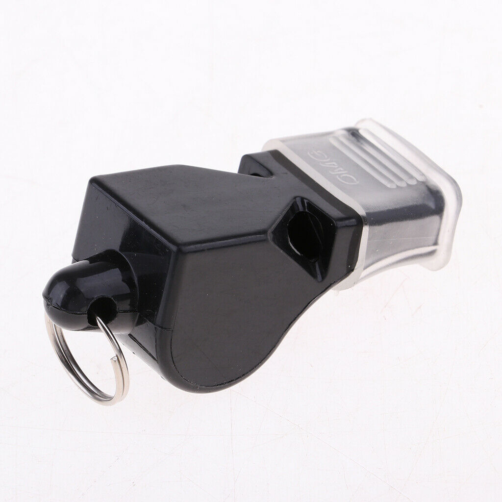 Plastic Finger Grip Whistle Sports Coaching Training Whistle Loud Crisp Sound