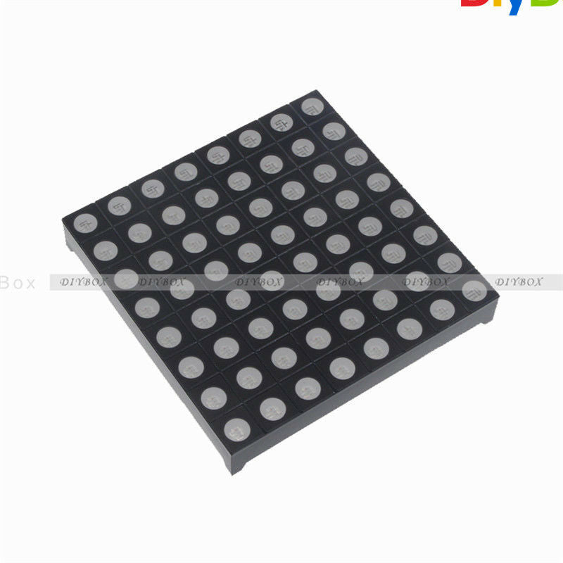 5mm 8*8 8x8 Full Colour RGB LED Dot Matrix Display Module Common Anode 60x60mm D