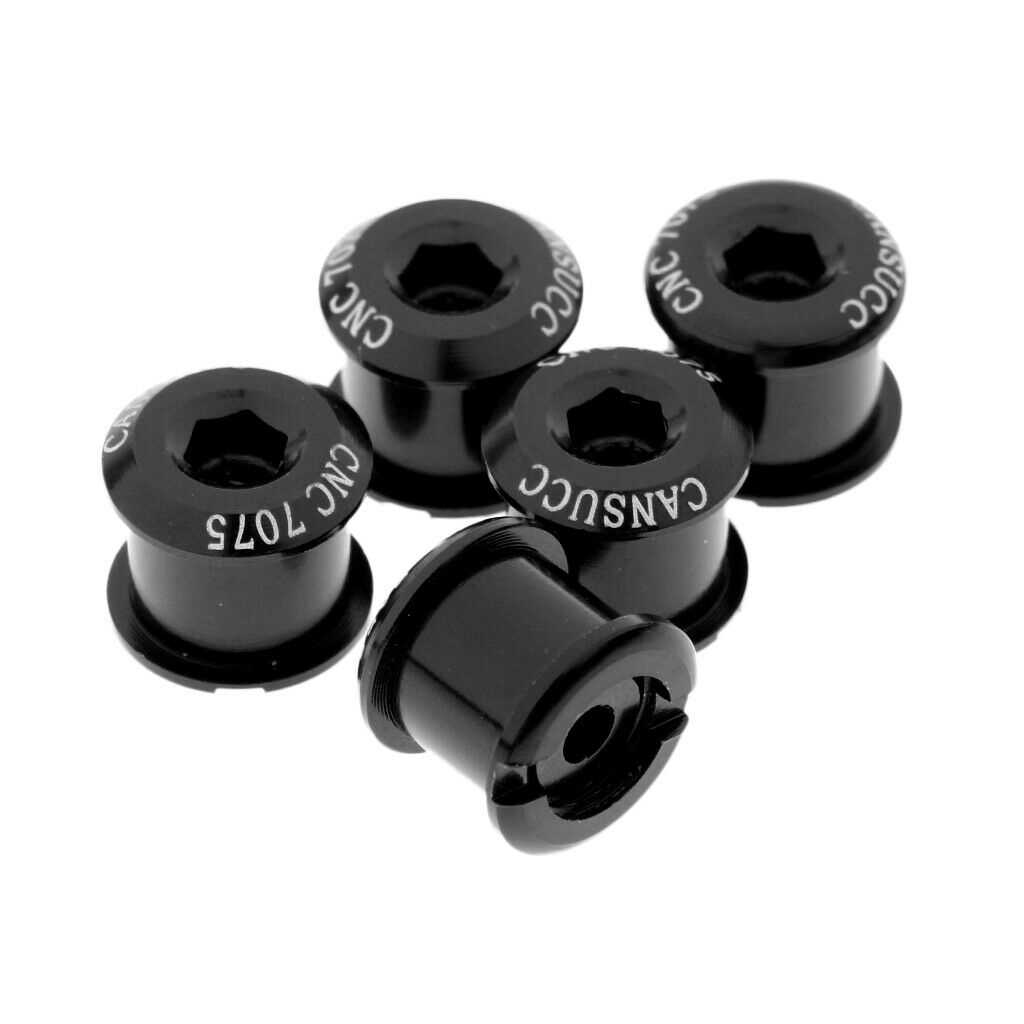 Aluminum Alloy Chain Ring  M8 MTB Bike Crankset Bolts Chainwheel Screws