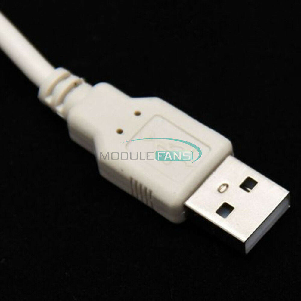 PS2 Dual Female to USB Male Converter Adaptor Cable F/M for Mouse Keyboard