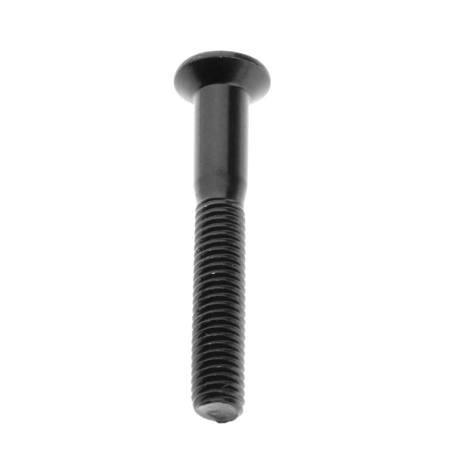 8pcs Replacement Longboard Skateboard Hardware Screws Mounting Black Acce 35mm