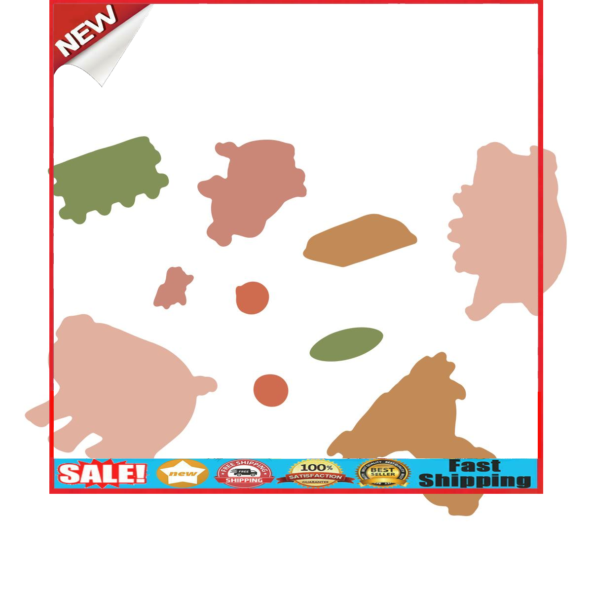 Pig Silicone Clear Stamp+Metal Cutting Dies Stencil Frame Scrapbook Decor @