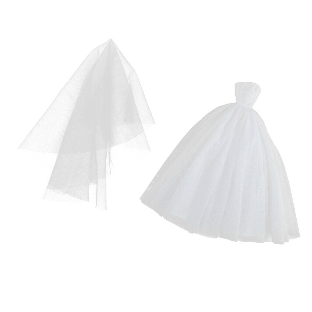Fashion Clothes Tube Top Dress Wedding Gown &