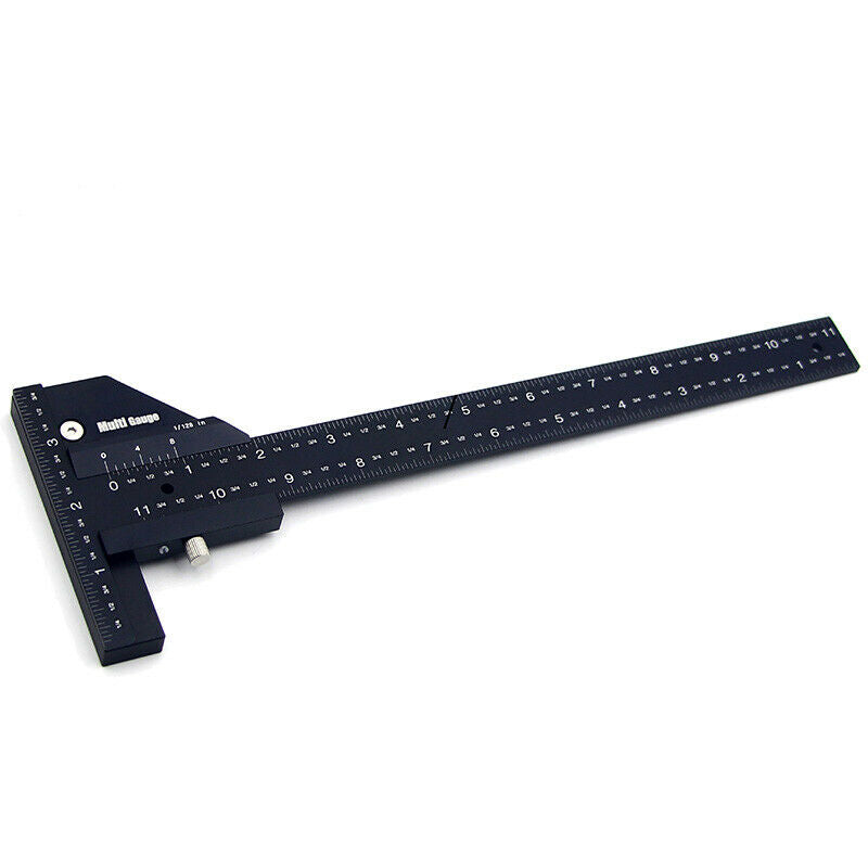 Multi Gauge Woodworking Multifunctional Ruler,Angle Ruler Woodworking Tools T2R9