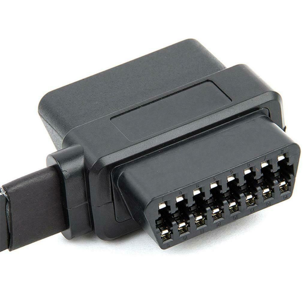 Odb Ii Odb2 Splitter 16 Pin 1x Male To 2x Female Extension Cable Adapter 2 Feet