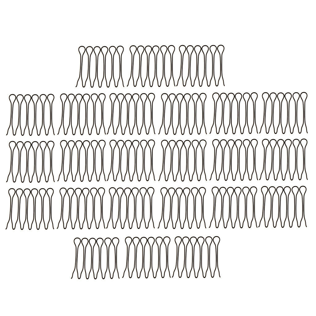 12Pcs Women's Hair Pin U Shape Wavy Clip Mini Bangs Holder Hair Styling Tool