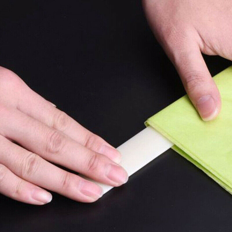 2Pcs Bone Folder Craft Tools Leather Scoring Folding Creasing Paper Access.l8