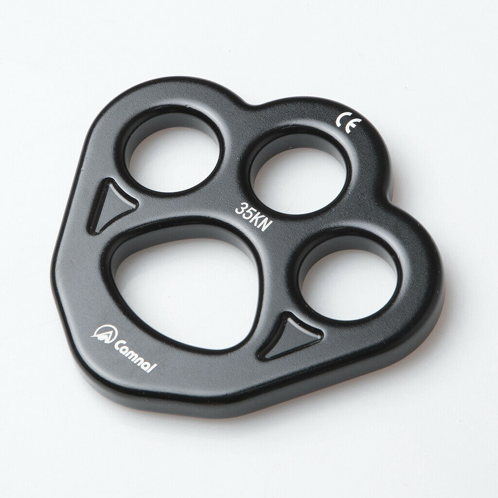 Aluminum   Climbing Paw Rigging Plate   Rig Anchor Devices 28KN