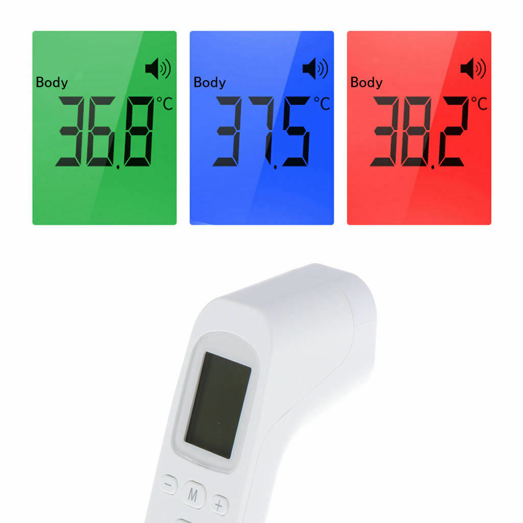 Non-contact digital LCD infrared forehead thermometer for babies