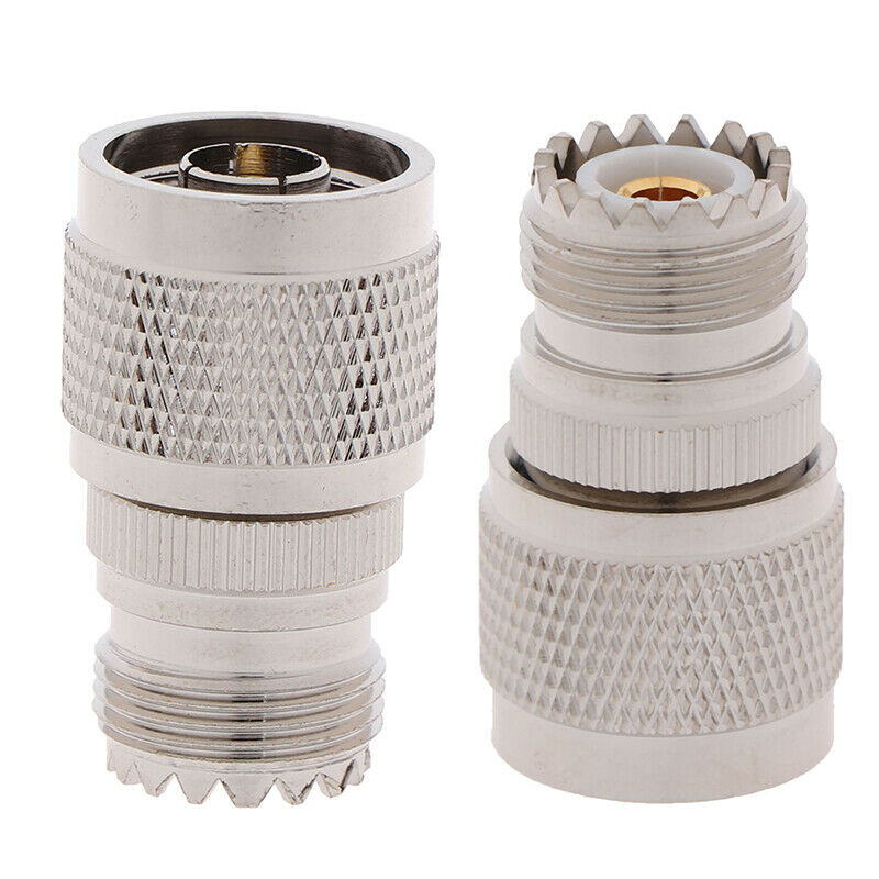 1Pc N Type Male to UHF SO-239 Female Jack Straight RF Coax Adapter Connector  WF