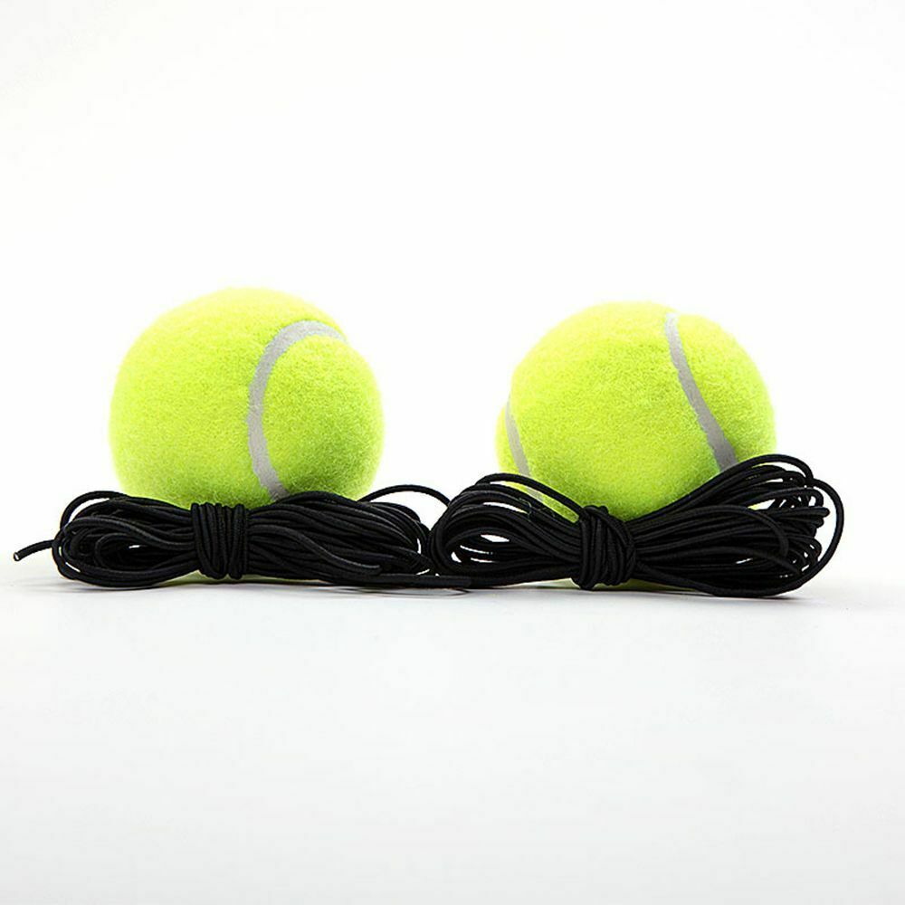 Professional Indoor Trainer Practice Rebound Tennis Training Ball Elastic Rope