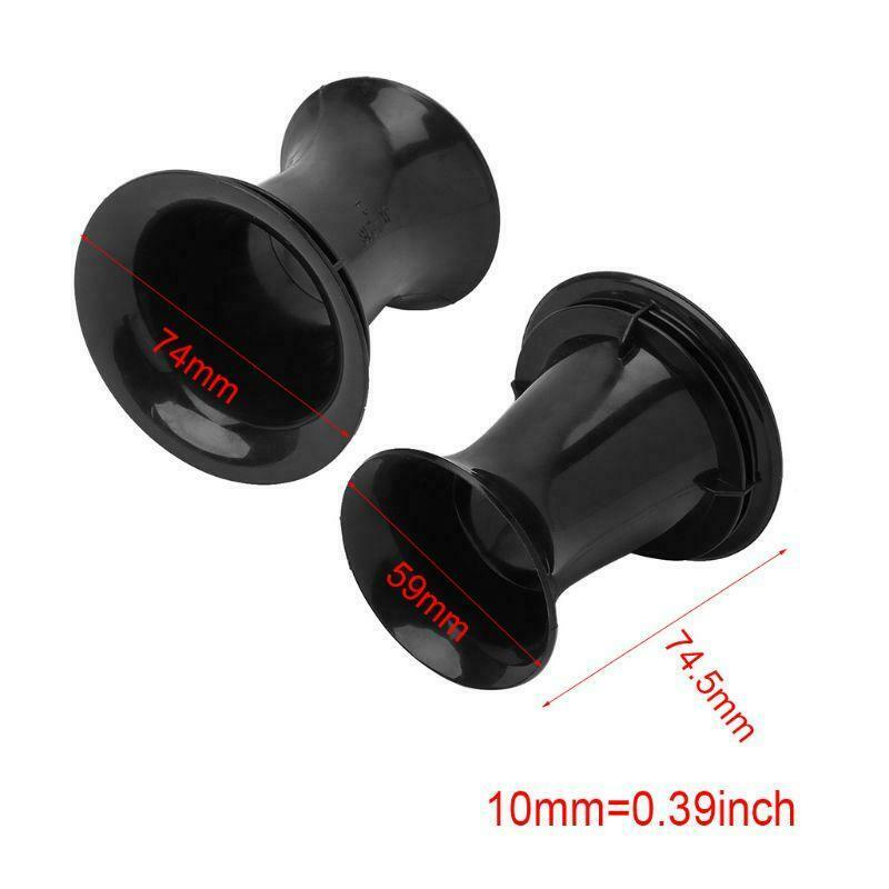 2PCS Speaker Port Tube Bass Reflex Vent Ventilation Connector 4-6" Subwoofer