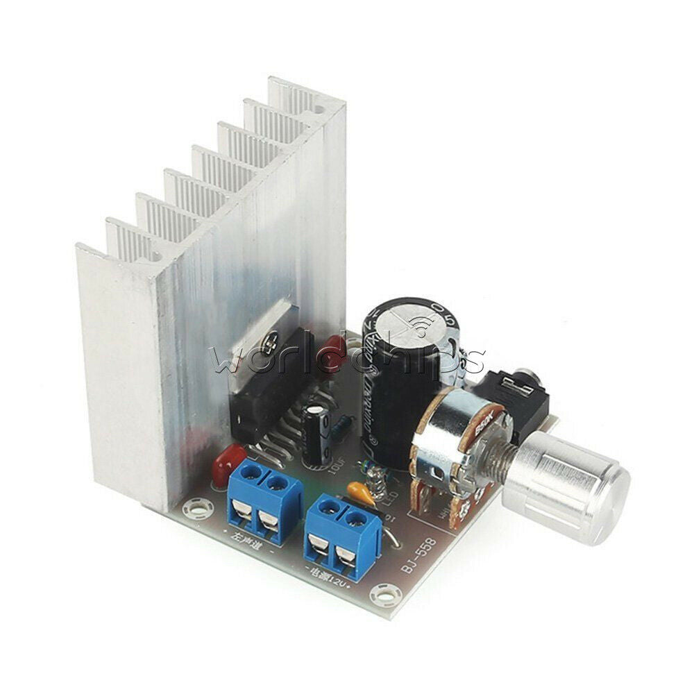 DC 12V TDA7377 Digital Audio Power Amplifier 35W+35W 2.0 Dual-channel Board