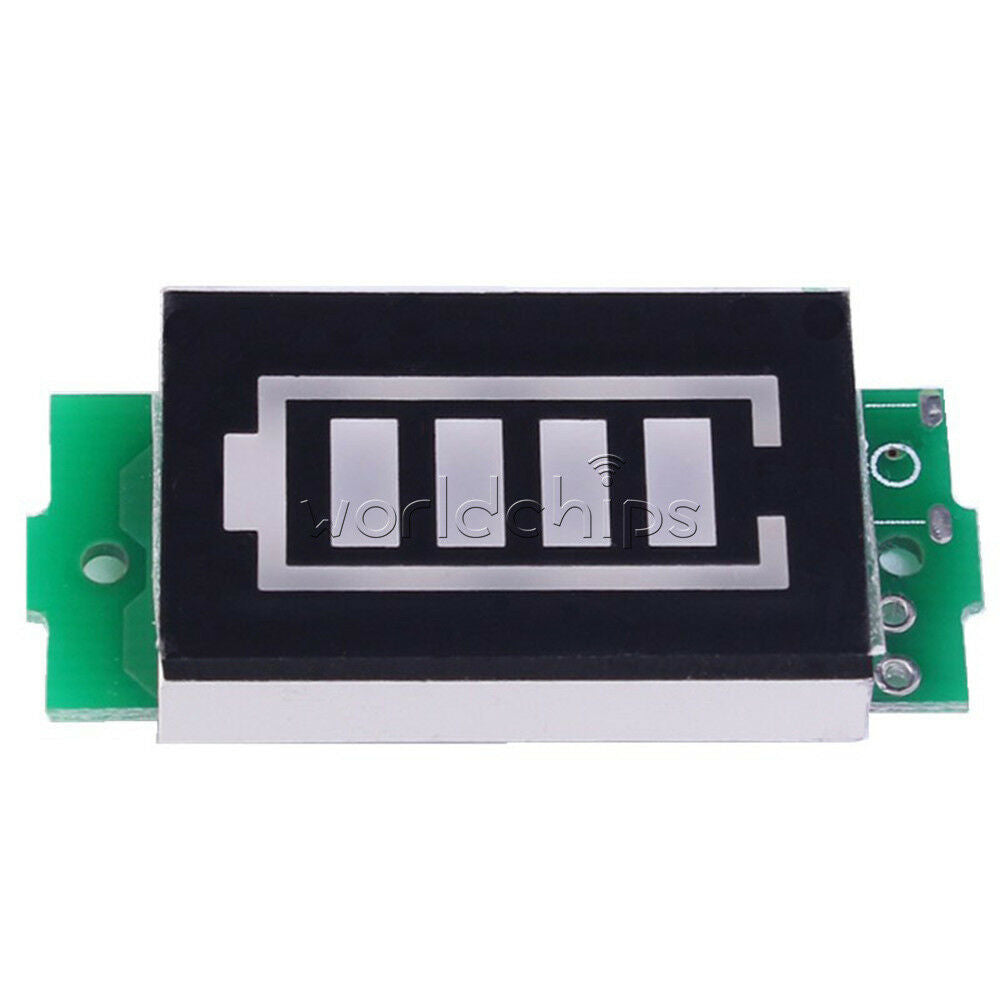 Blue LED 8.4V 2S Lithium Battery Capacity Indicator Module Display Power Tester