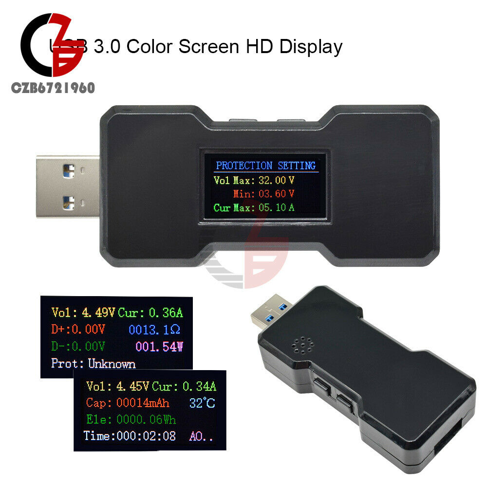 Multifunction FNB18 Tester USB Power Bank Charger Indicator Voltage Monitor