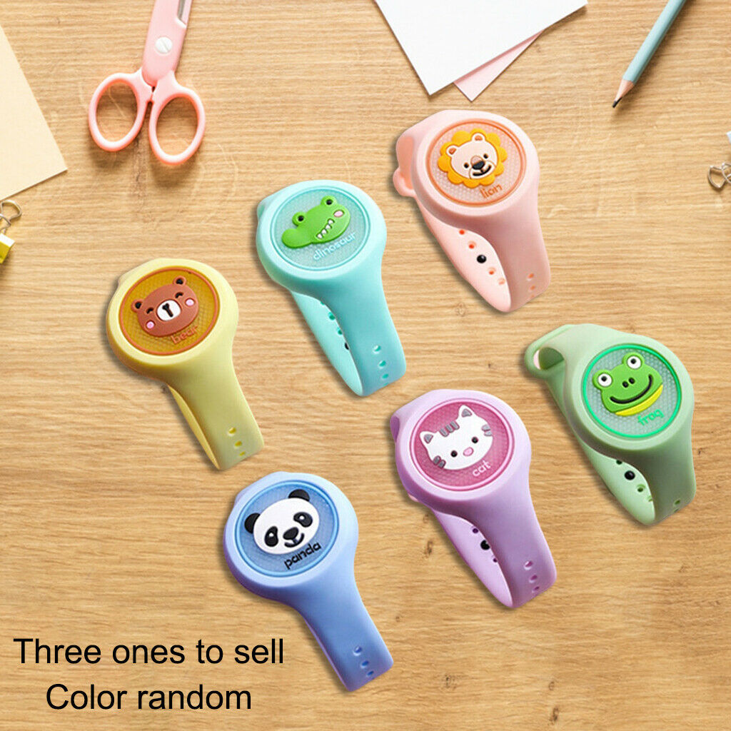 3x Natural Mosquito Repellent Bracelets Wristbands Insect Repeller for Baby