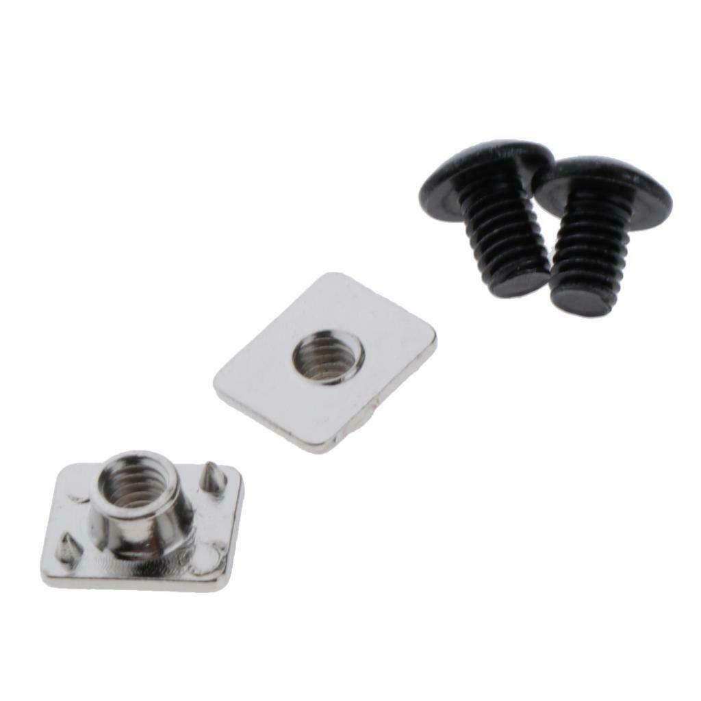 3X 2pcs Screws and Nuts for Roller Inline Skates Screws Binding Bolts Fastener
