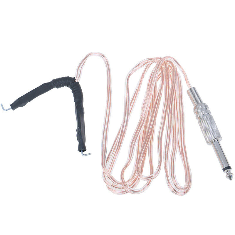 Metal Head Transparents Microphone Clip cord TattooHook Line Tattoo Switch Pedal