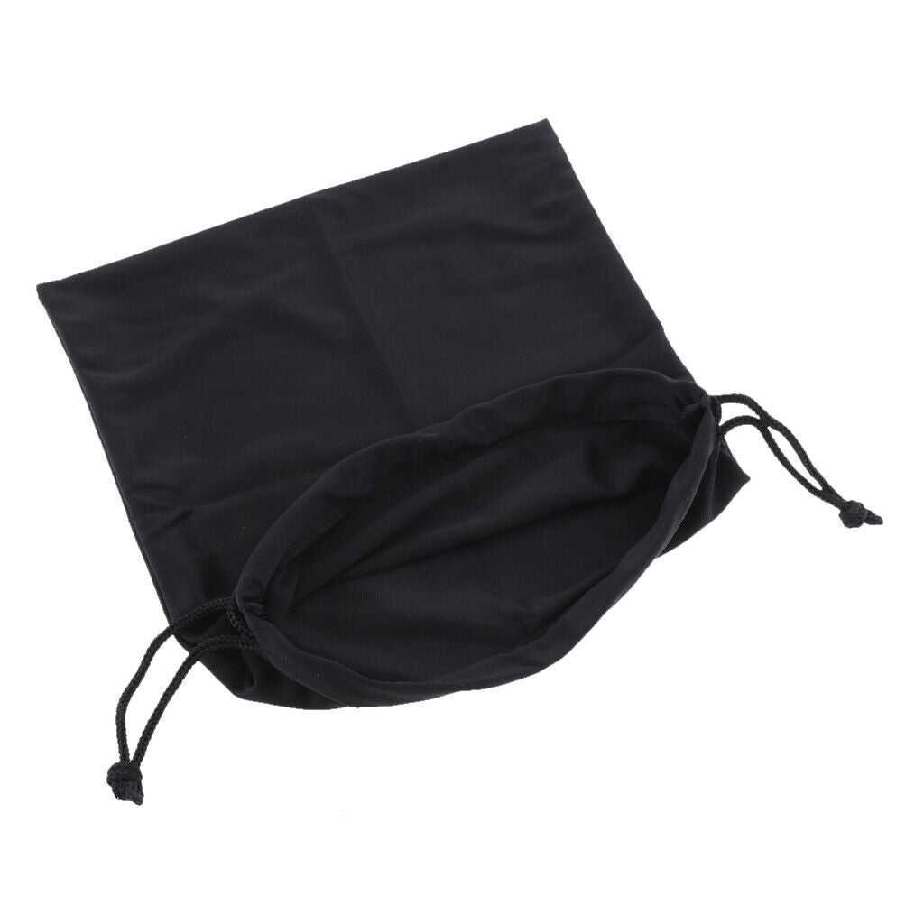 New Soft Storage Pouch Bag for Headphones with Carry Drawstring 200x190x5 mm