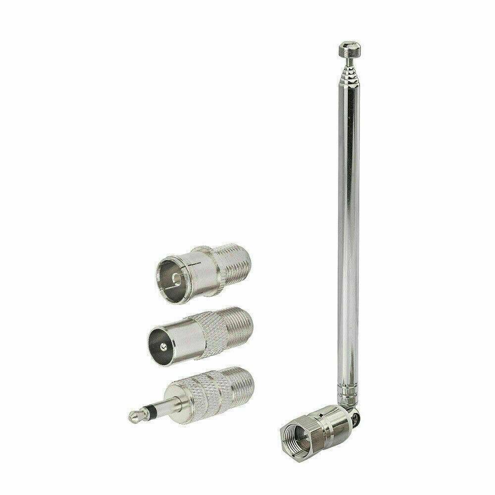 Telescopic FM Aerial Antenna Indoor for TV FM AM Radio Home Stereo Receiver AVâ¤