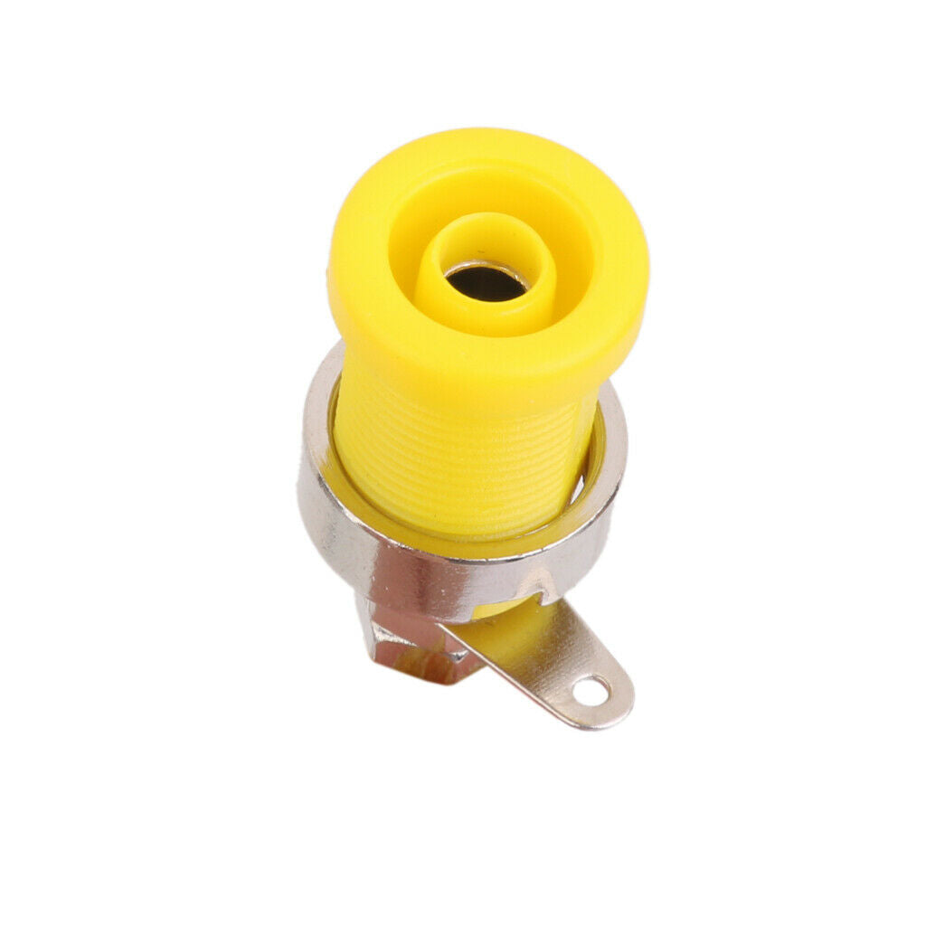 5 pcs banana socket safety socket built-in socket 4mm insulated screw