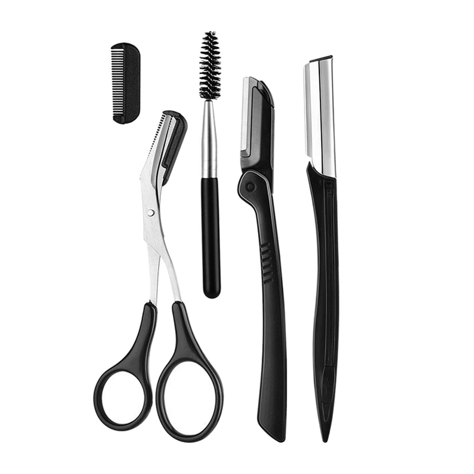 Eyebrow Kit, Professional 11 Pc Eyebrow Grooming Kit for Women with PVC Case,