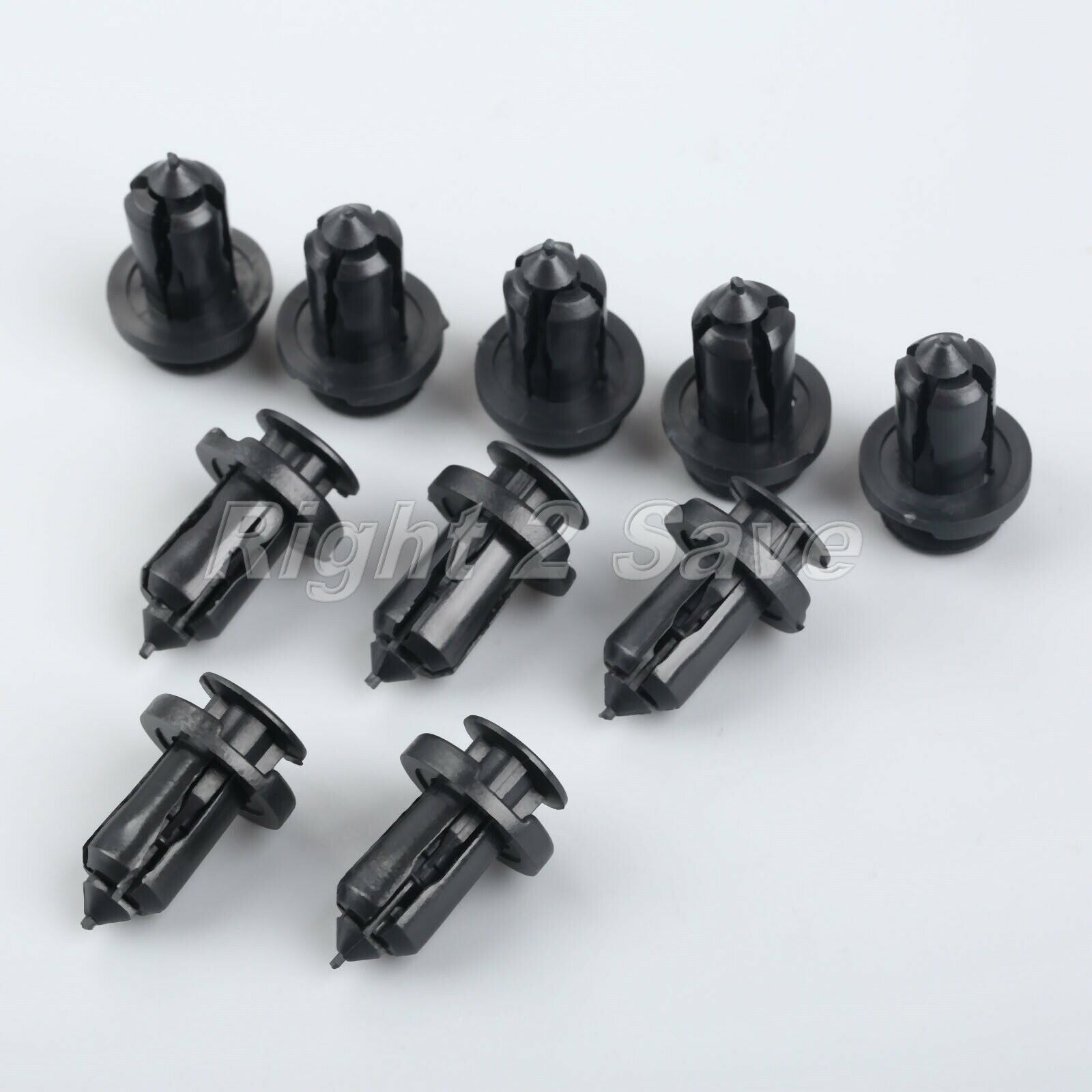 10x Car Bumper Clips Trim Fastener Rivet Fit For SUBARU IMPREZA LEGACY FORESTER