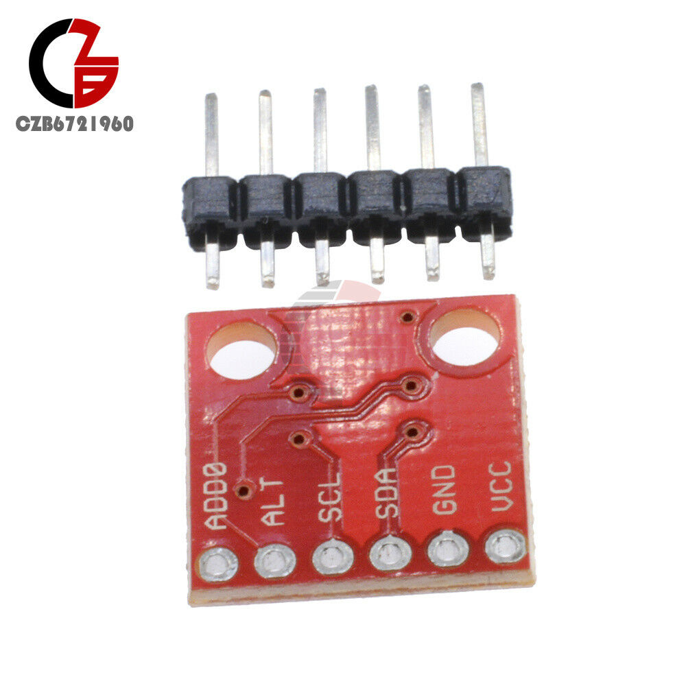 Red DC 1.4V-3.6V TMP102 Digital Temperature Sensor I2C Breakout Module 1.5x1.5cm