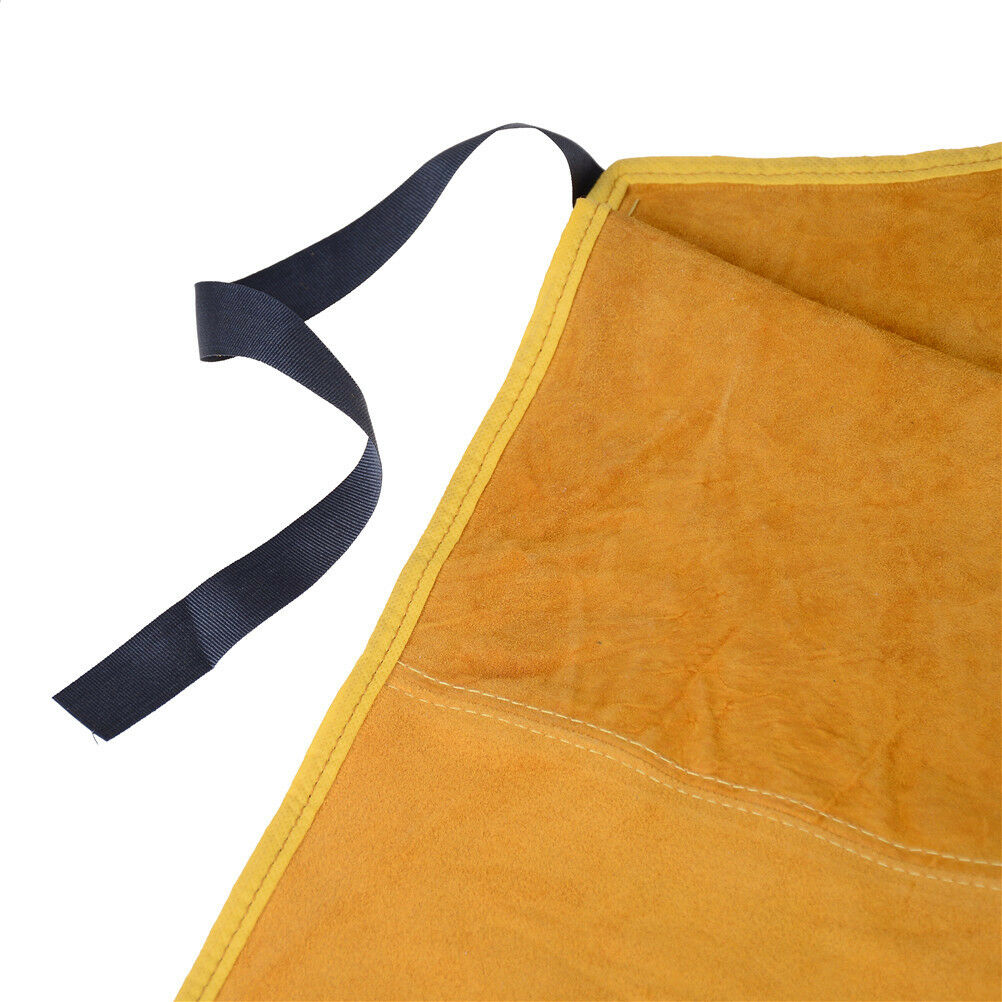 Safurance Welder Leather Welding Cutting Bib Shop Apron Heat Resistant ClothBDA
