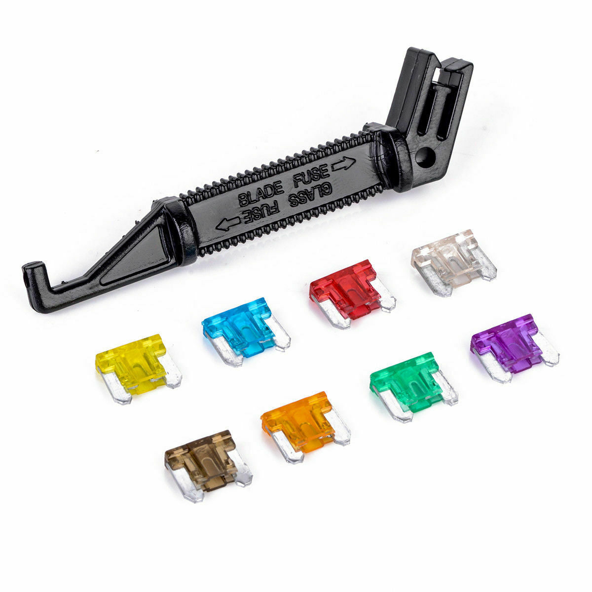 100pcs Micro Auto Car Low Profile Mini Blade Fuse Set 3/5/7.5/10/15/20/25/30A