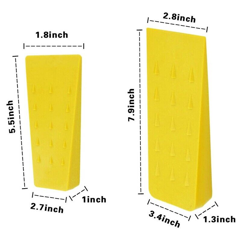 6 Pcs Felling Wedges Tree Felling Wedges Chainsaw Loggers Supplies Plastic TreF6