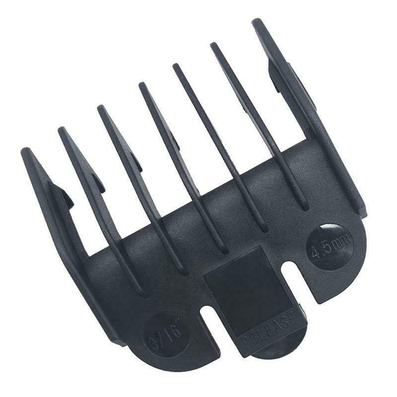 2pcs 1.5mm 4.5mm Barber Shop Styling Guide Comb Hair Trimmer Clipper