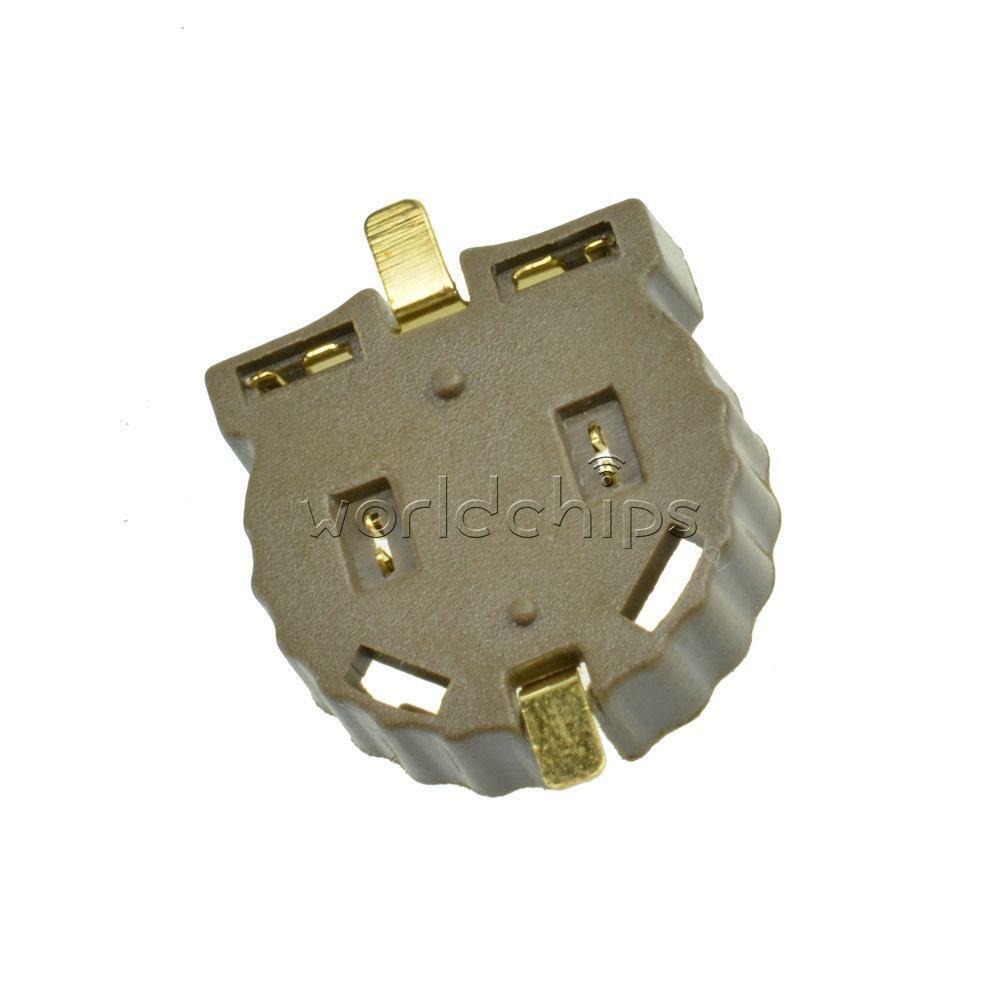 20PCS CR1220 Button Battery Socket Clip Holder Box Case Portable