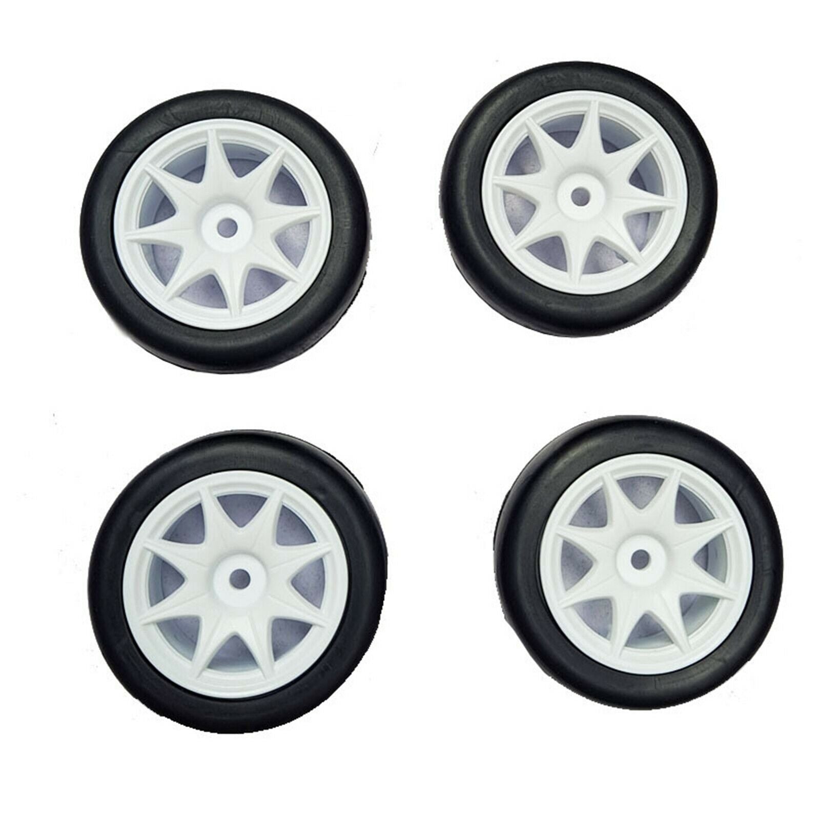 4PCS RC 58mm Wear Resist Rubber Tires Replacement for Sakura M4 M5 MST TCR M04