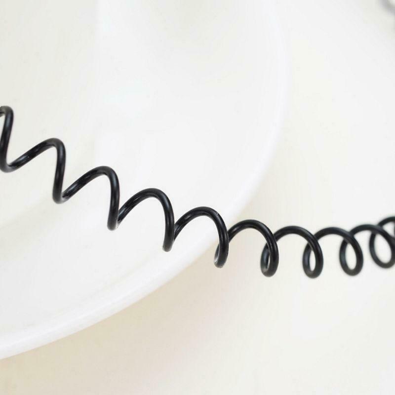 Spring Headband Invisible Men Women Metal Black Hair Band Girls Hair Jewelry