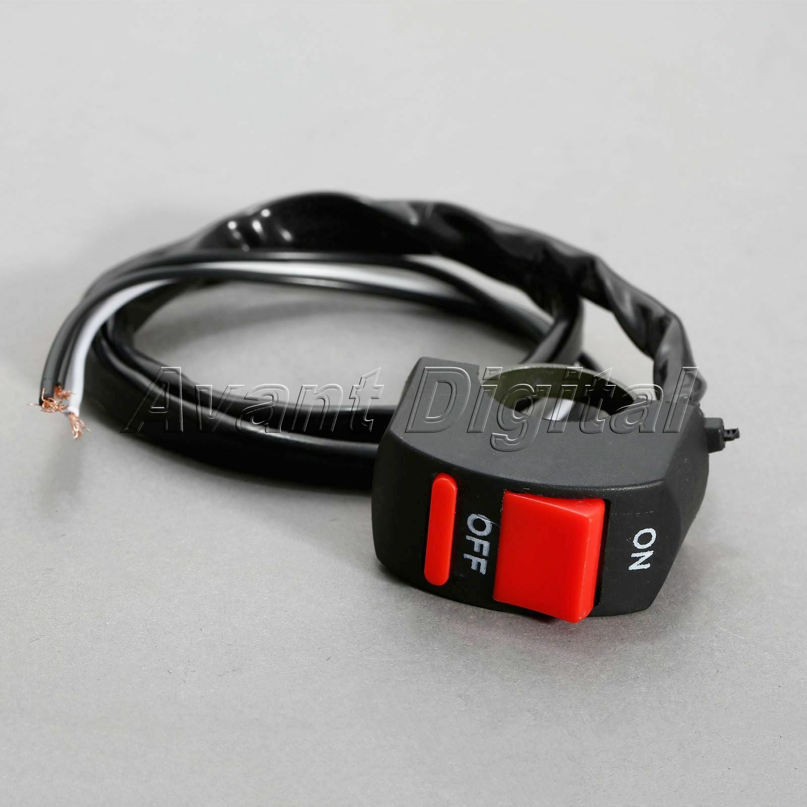 12V 1" 7/8" Handlebar On/Off Button Switch for Ducati Sport Desmo 350 1979 1980