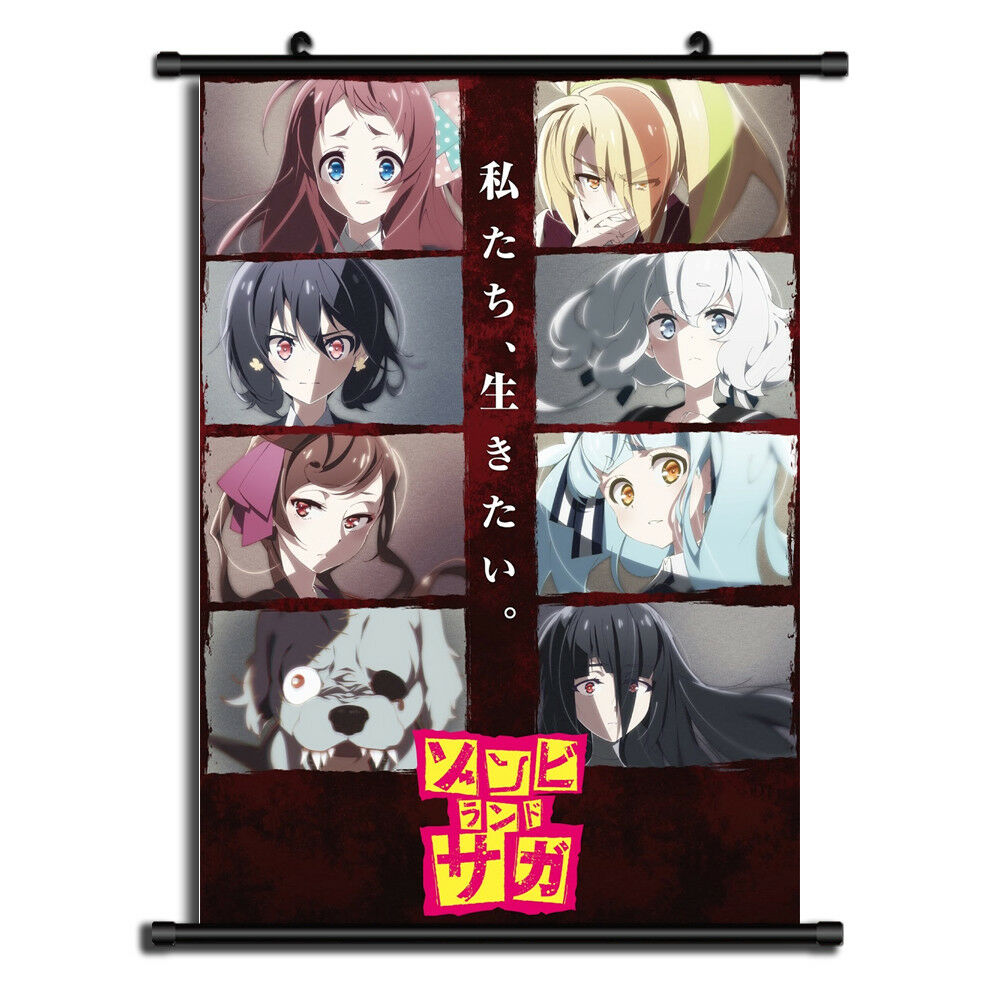 Zombieland Saga Anime Wall Art Home Decoration Scroll Poster