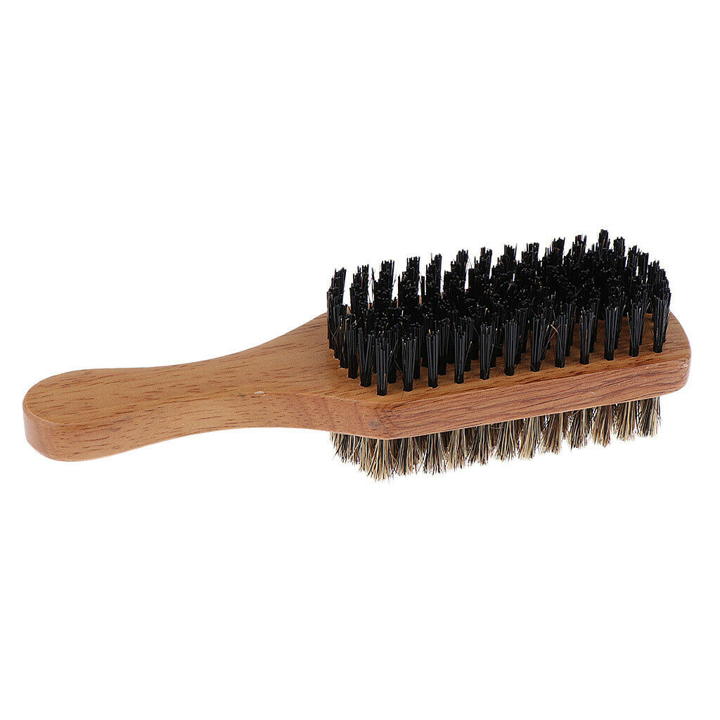3Pcs Mustache Brush Professional Hairdressing Comb Brush Men Care