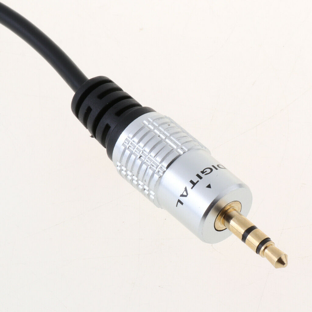 Audio Aux Cable Female 6.35mm to 3.5mm Male Audio Jack Adapter 5.90 Feet