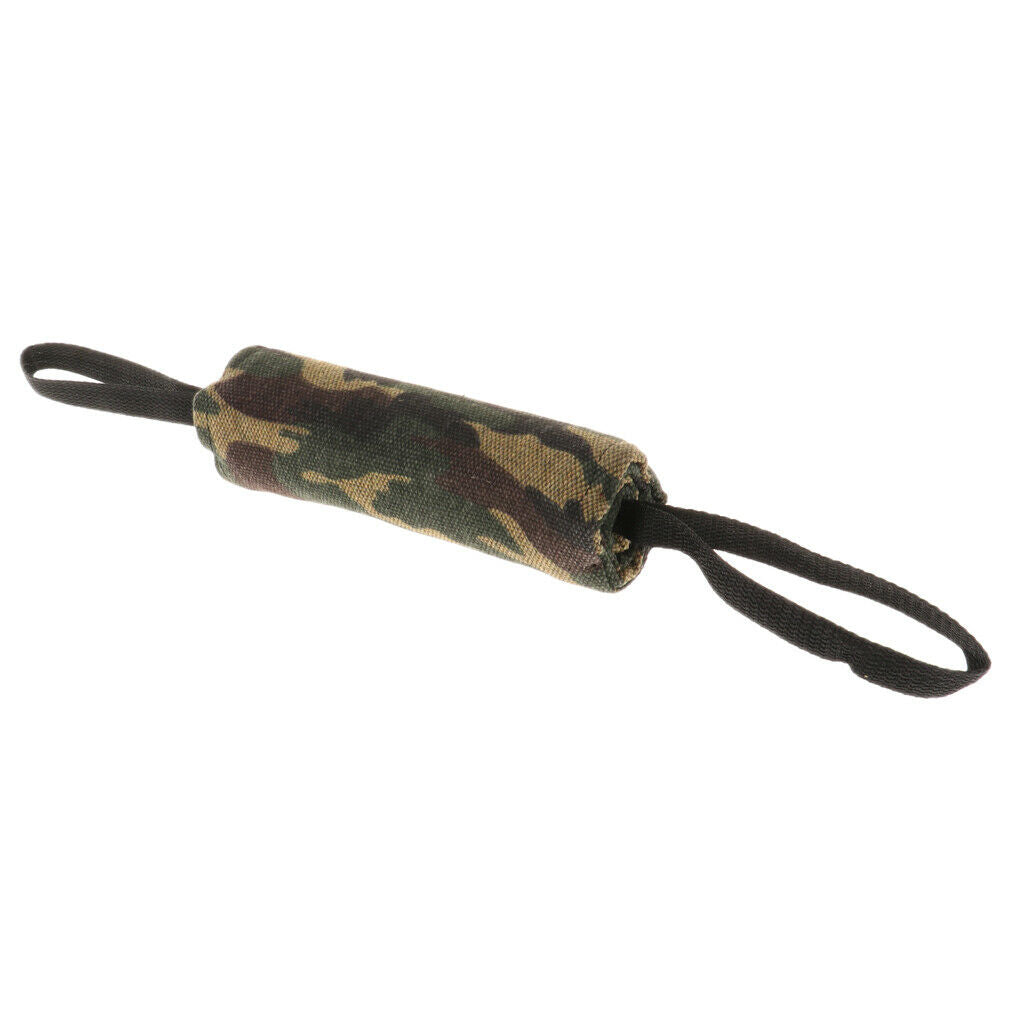Dog Bite Pillow With 2 Handles For Training, Tugging Outside Camouflage S
