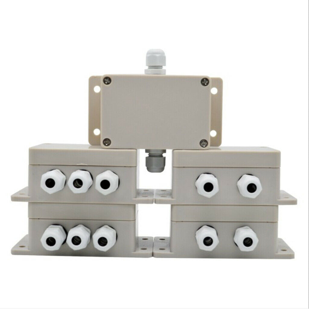 IP66 Waterproof Electrical Junction Box Cable Glands 132x69x50mm 2 in 2 out
