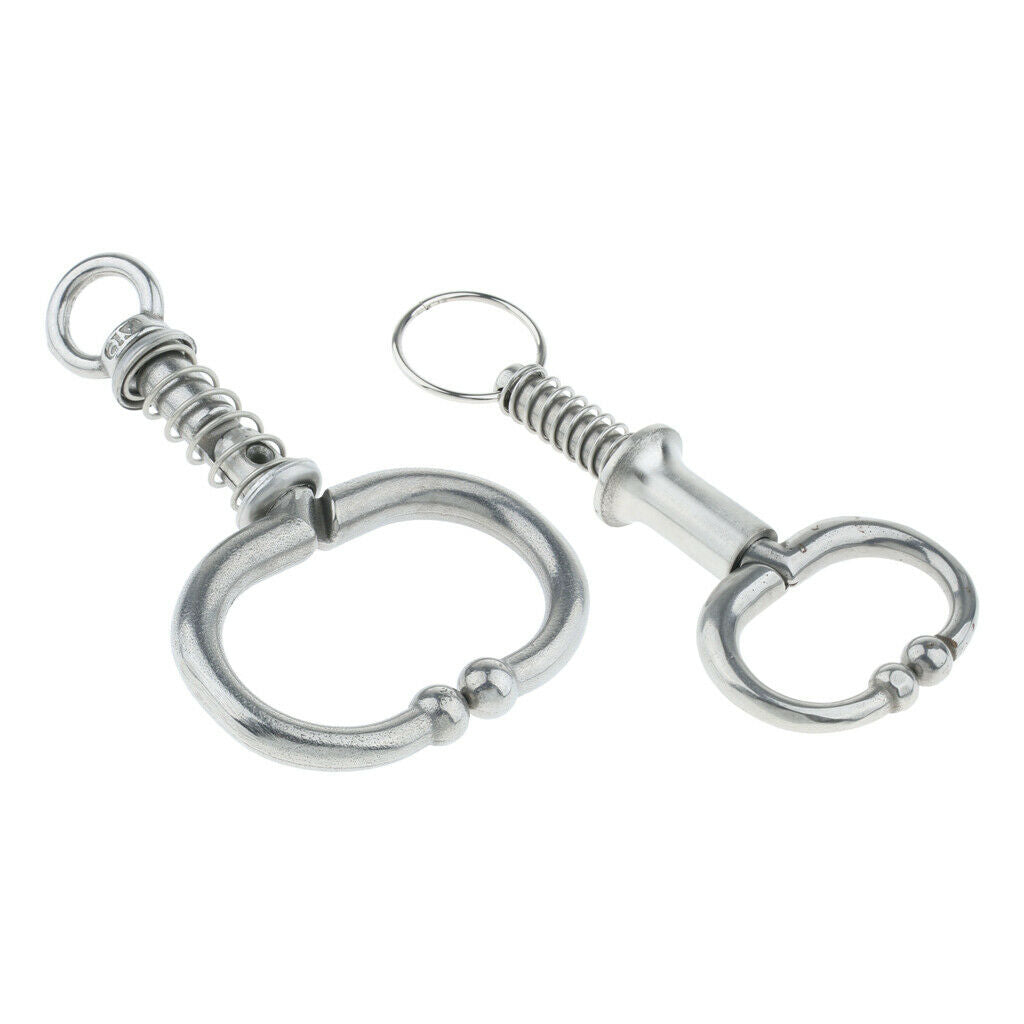Stainless Bull Cow Nose Lead Show Cattle Steel Farm Ranch Veterinary M