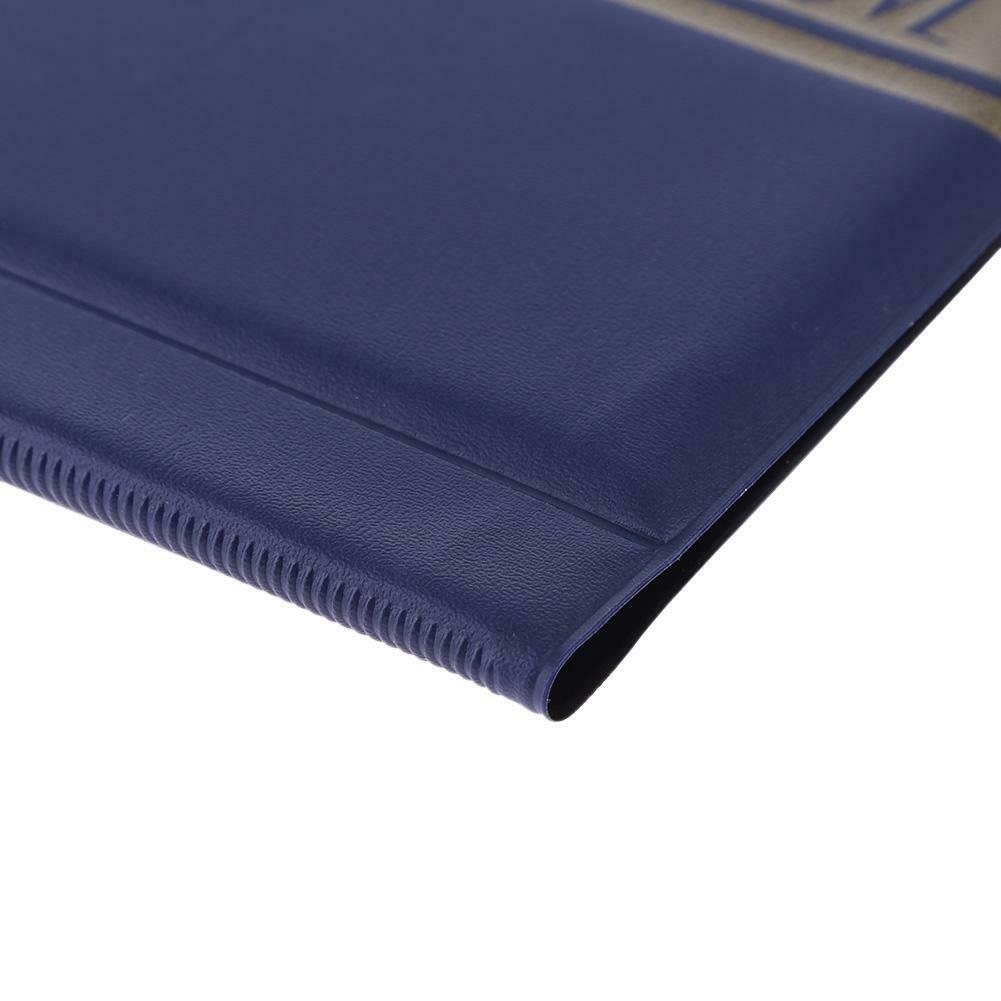 120 Slots Coin Album Holder Storage Collection Collecting Stock Pocket